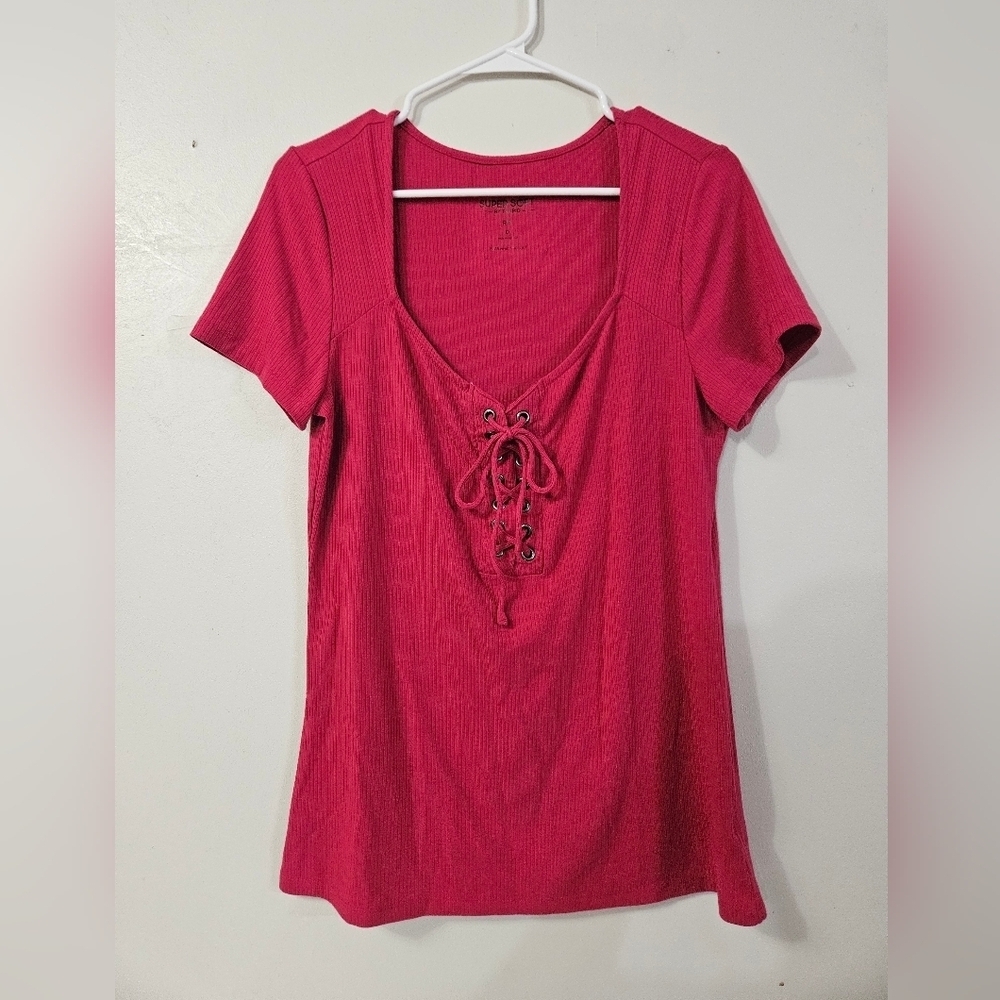 Torrid Super Soft Ribbed Short Sleeve Shirt!